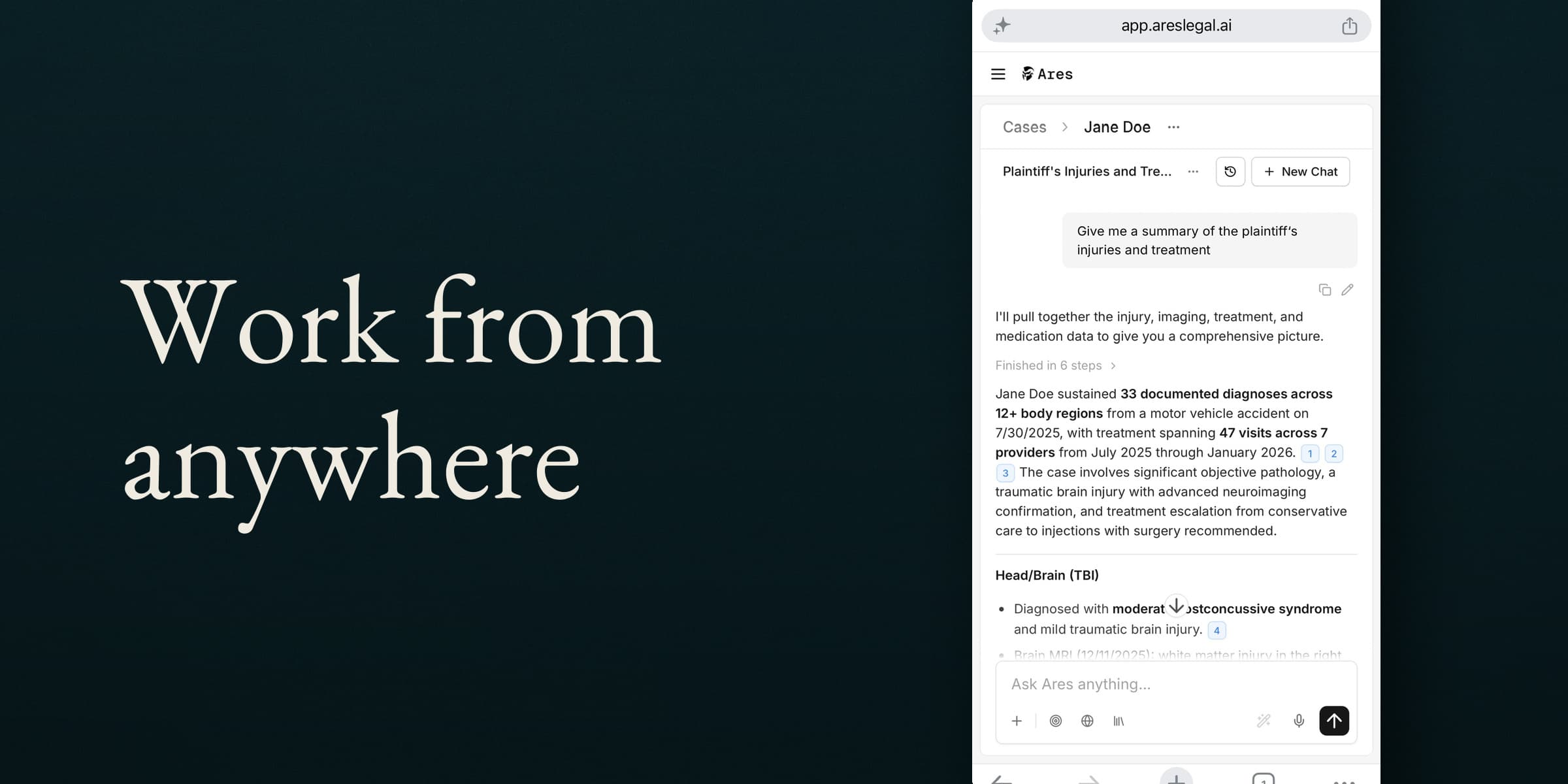 Work From Anywhere With Ares Mobile
