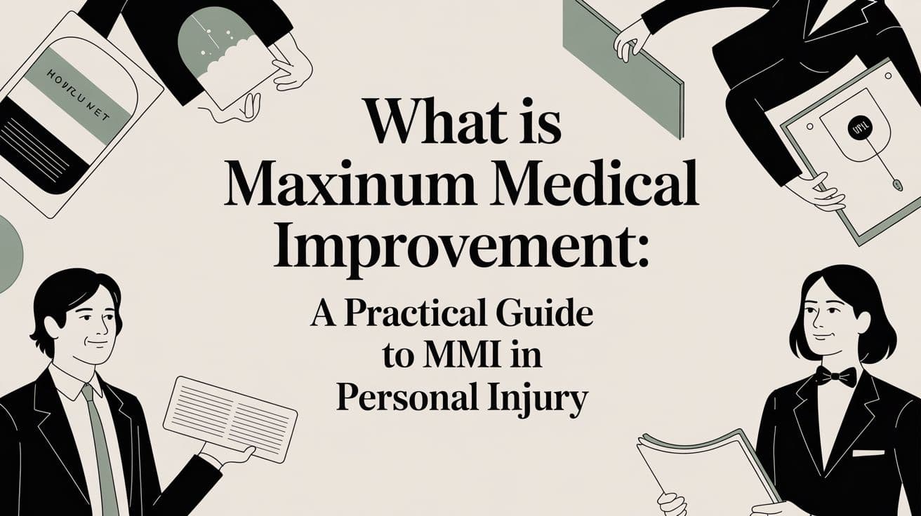 Ares What is maximum medical improvement A Practical Guide to MMI in
